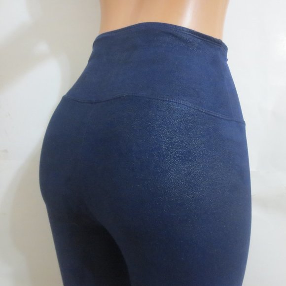 ⭐For Bundles Only⭐ Yummie Tummie Leggings Metallic Navy M - Picture 4 of 7